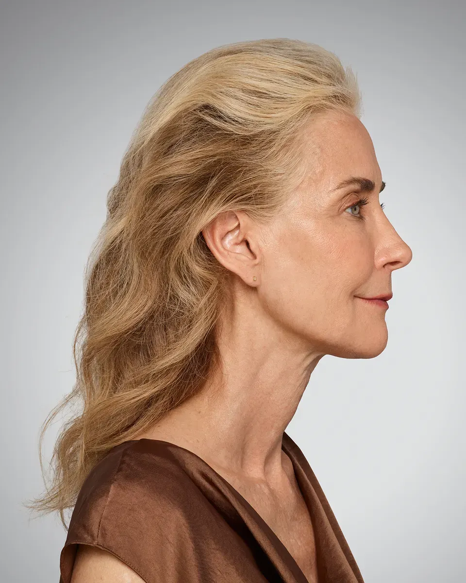 After Dermal Filler — jawline